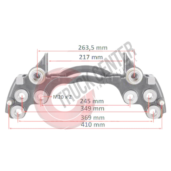 TCM.195.787 Caliper Carrier - Brake parts, Truck parts